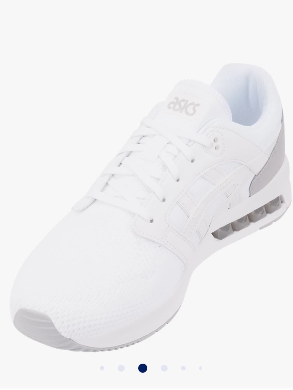 New! Asics Gel-Saga SOU White/Grey Men's 13 Sneaker Tennis Shoes